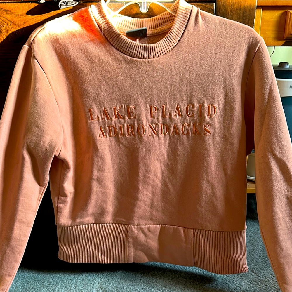 MV Sport Pink Crew Neck Sweater
